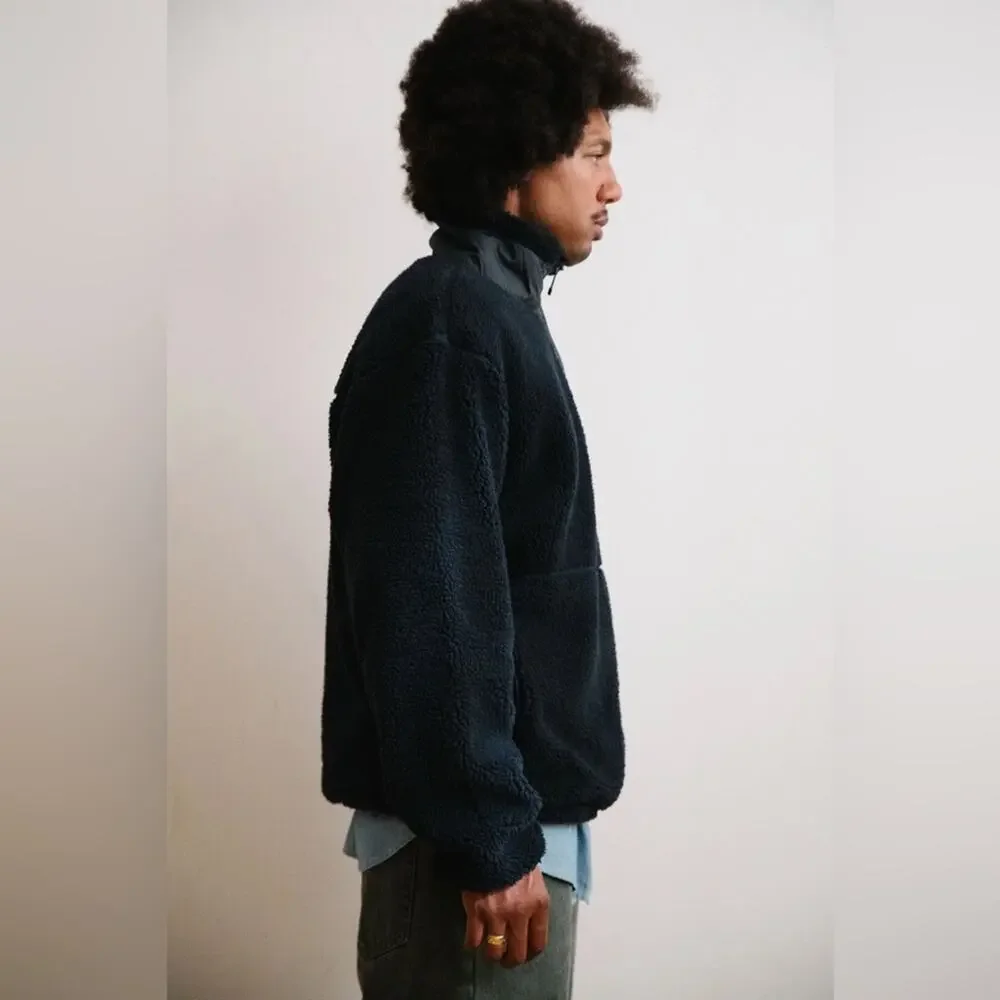 ADSUM Expedition Fleece Jacket Deep Navy Blue Size S